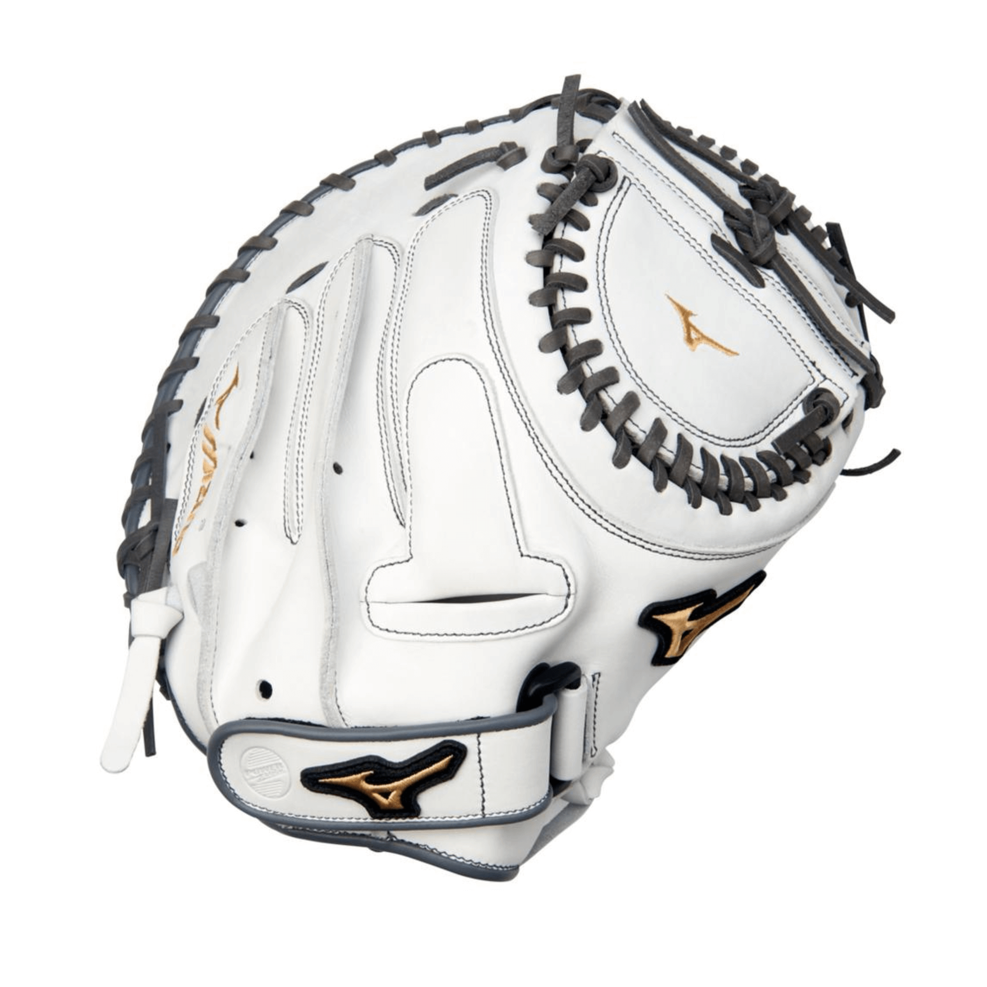 White mizuno sale baseball glove