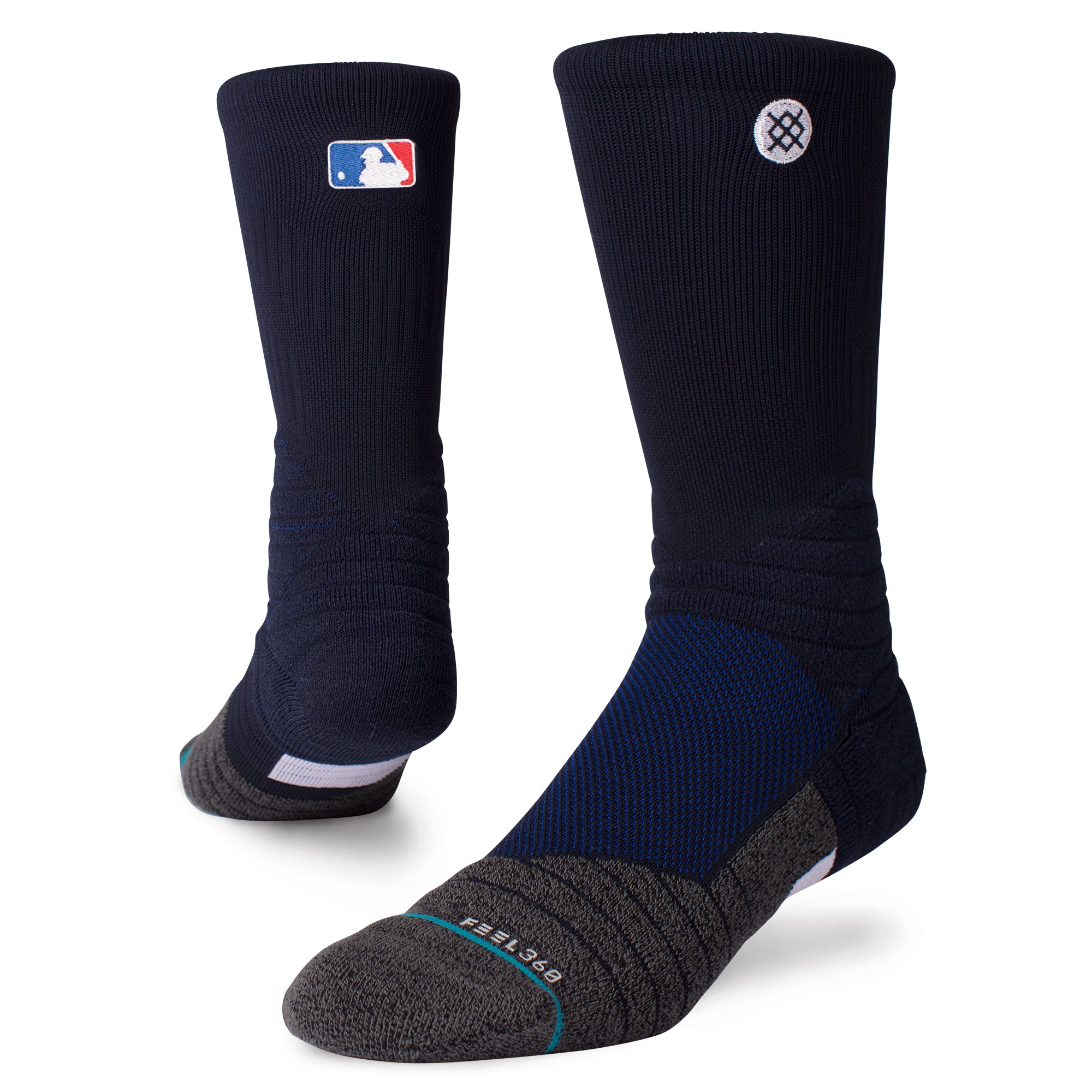 Unisex Baseballism Navy Major League Jobu Calf Socks Size: Small/Medium