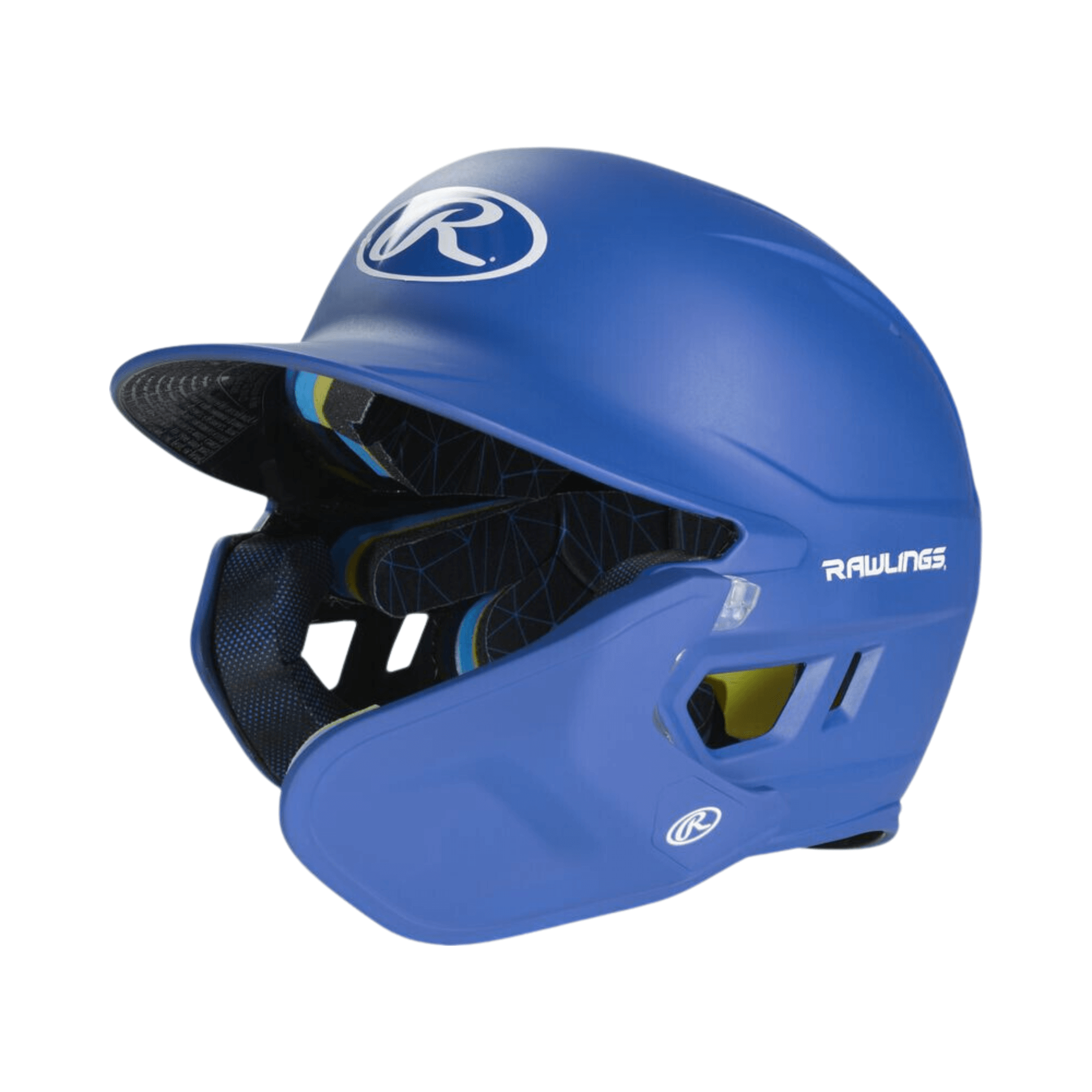 Rawlings Mach Gloss Baseball Batting Helmet-Scarlet-Junior