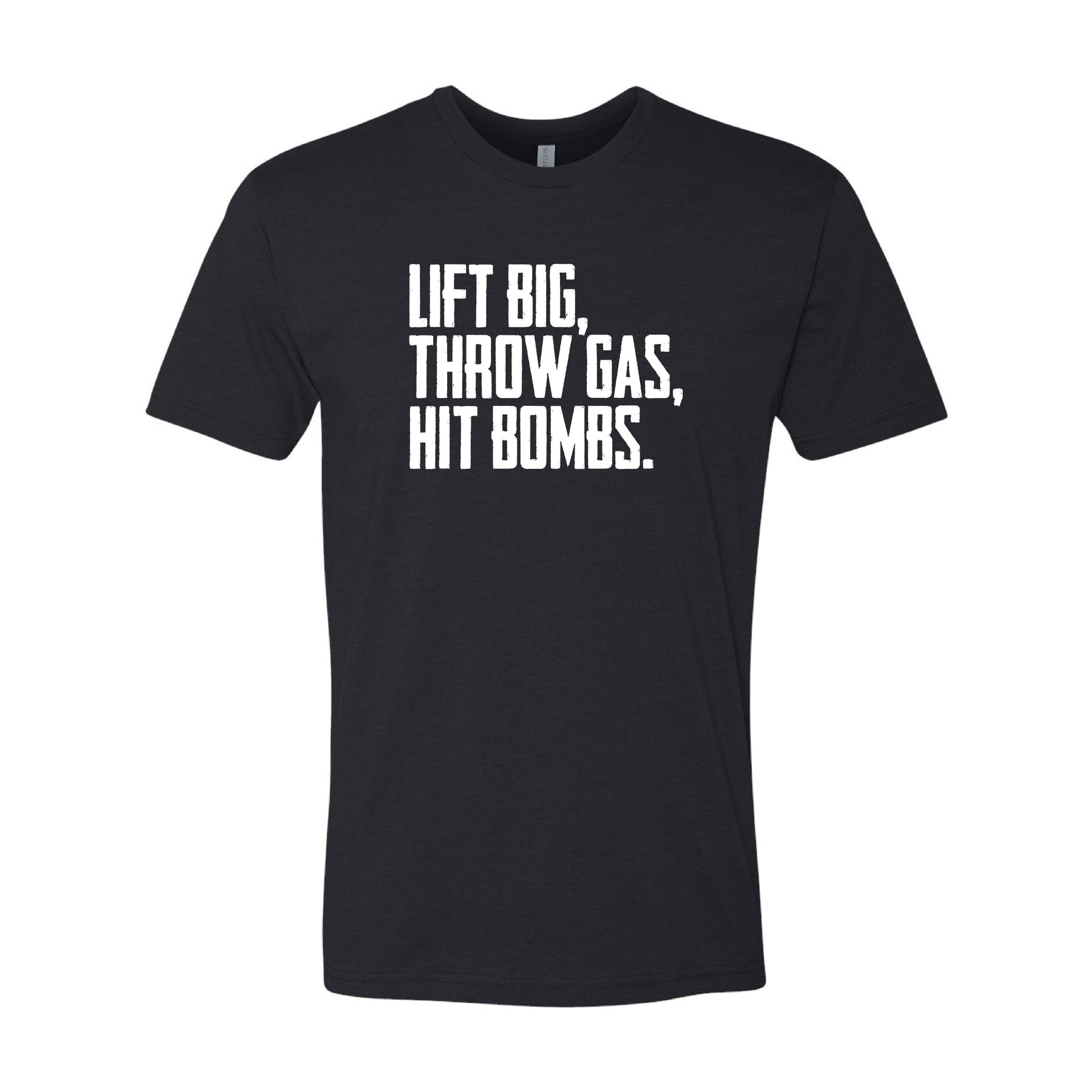 Juco Bandit Lift Big Throw Gas Hit Bombs T-Shirt Blk