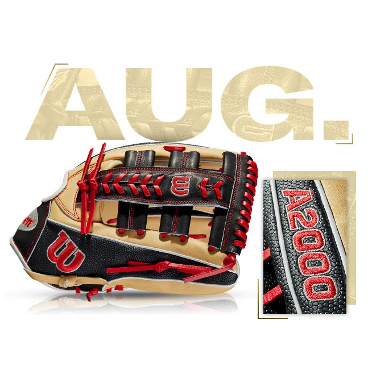 Wilson 100 GOTM August 2018 Custom A2000 SA1275 SS OF Glove