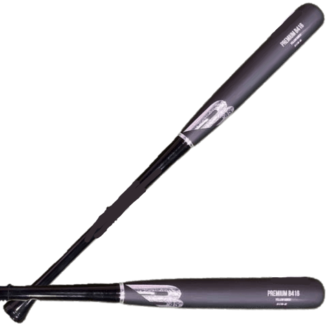 B45 Vlad 416 Matte Black wooden baseball bat, BBCOR certified, available in sizes 31-34, weight 30.5oz.