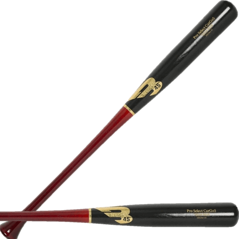 B45 Magic14 baseball bat with cherry handle and black barrel