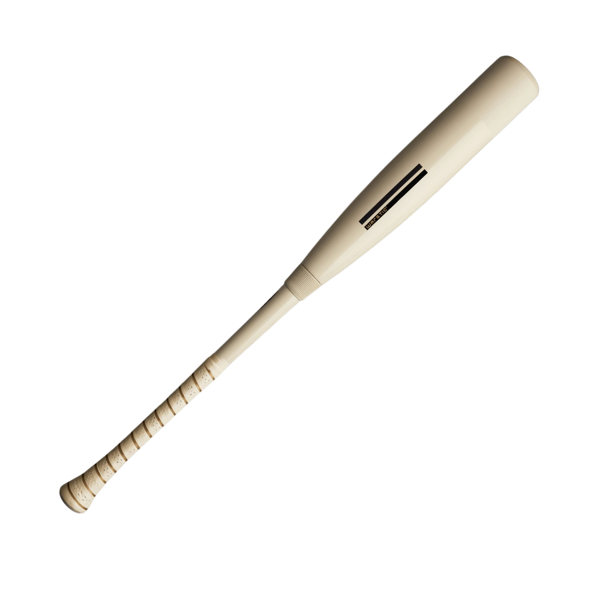 Warstic 2025 Bonesaber Composite USSSA Baseball Bat (-10) with large barrel and balanced design.