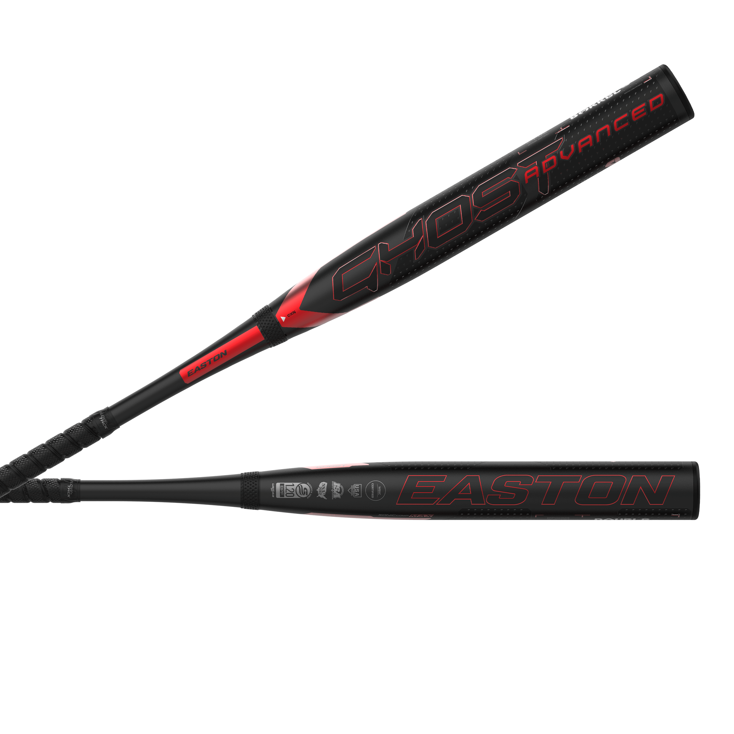 Easton 2024 Ghost Advanced -9 Fastpitch Softball Bat showcasing advanced design and technology for top performance.