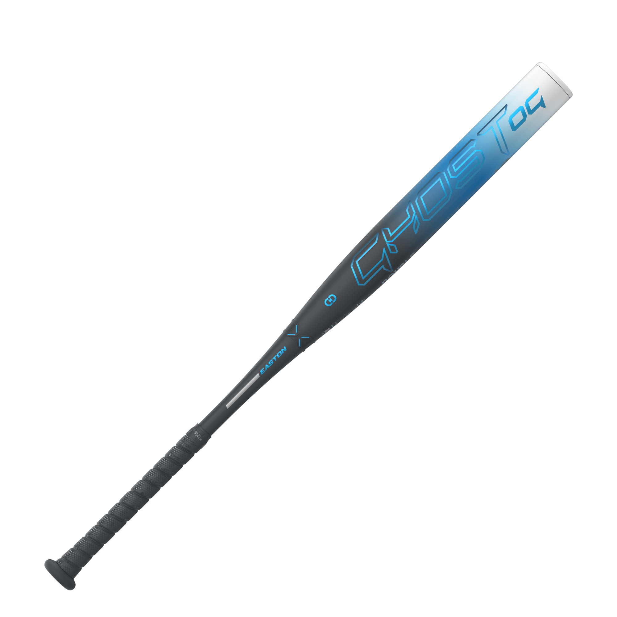 Close-up of Easton 2025 Ghost OG bat front, featuring bold GHOST OG branding for standout style.