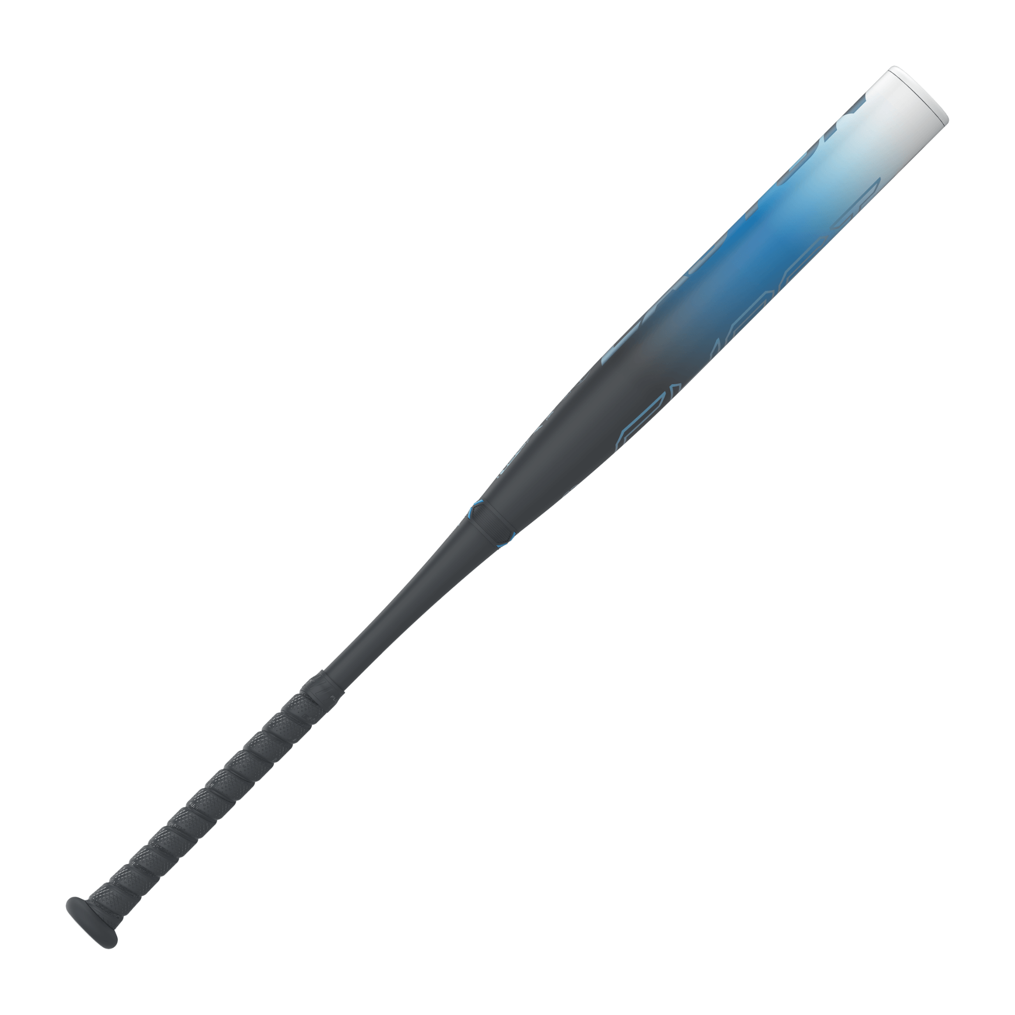 Profile view of Easton 2025 Ghost OG bat, showcasing its streamlined structure and aesthetics