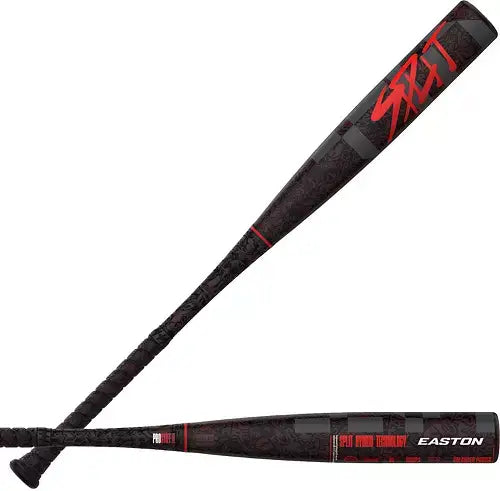 Easton 2024 Split -3 BBCOR baseball bat with ultra-thin alloy and composite barrel for enhanced performance.