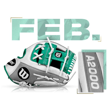 Wilson A2000 100 Glove of The Month February 2018