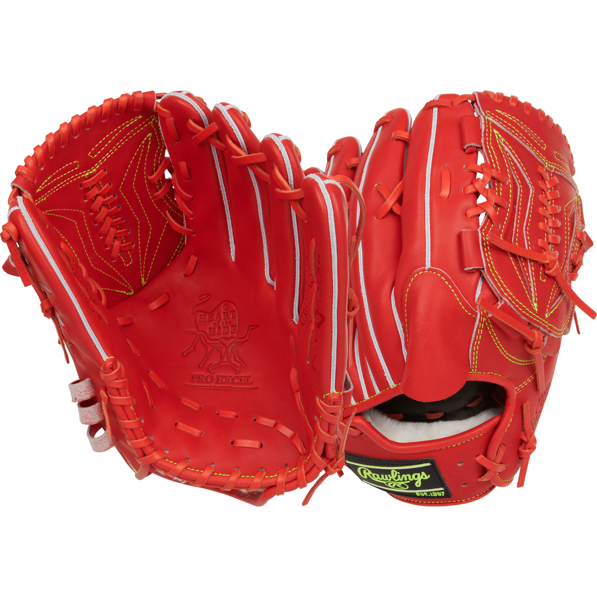 Rawlings Heart of the Hide Japan Series 11.75" Red Orange