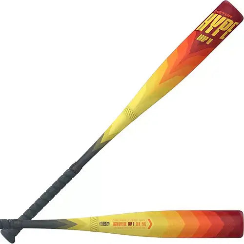 Easton Hype Fire 2024 -10 USSSA baseball bat with redesigned Thermo Composite Technology barrel and Opti-Flex handle