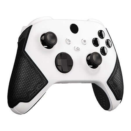 Lizard Skins DSP Controller Grip for Xbox One in jet black, featuring a slip-resistant, textured design for ultimate comfort.