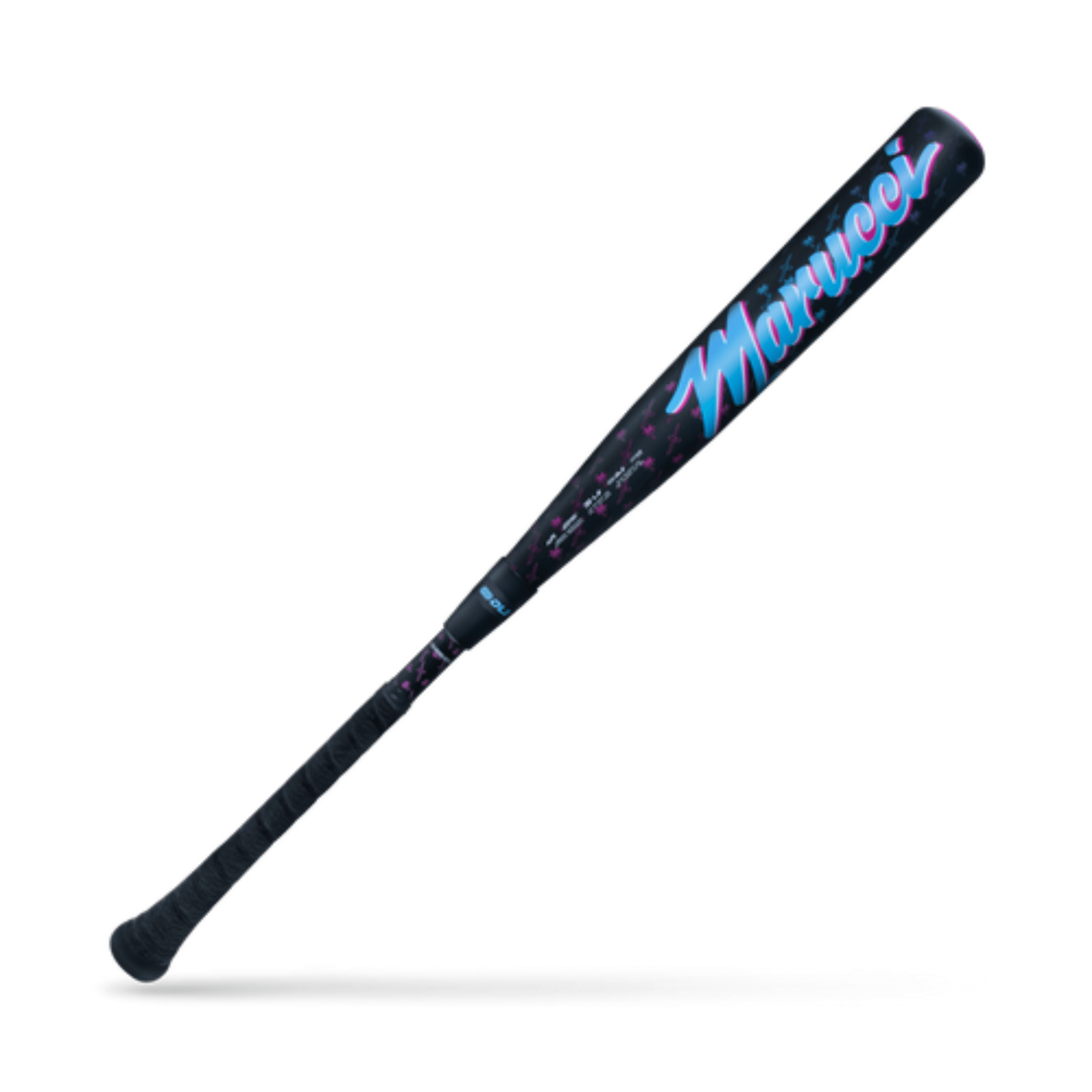 Marucci CATX2 Connect Vice BBCOR (-3) baseball bat in sleek black with vibrant logo, designed for high-performance athletes.