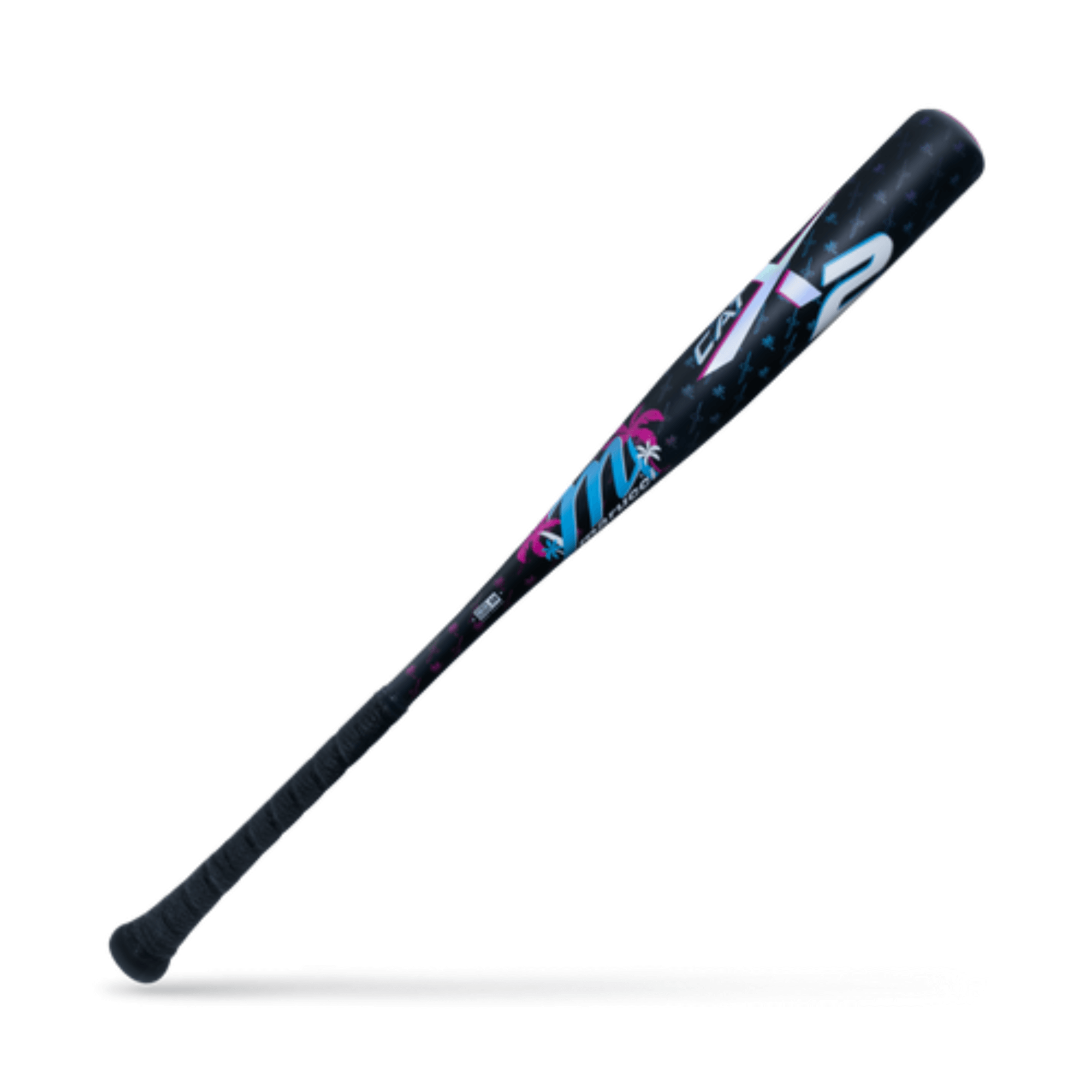 Marucci CATX2 Vice BBCOR (-3) baseball bat featuring sleek design and increased barrel length for enhanced performance.