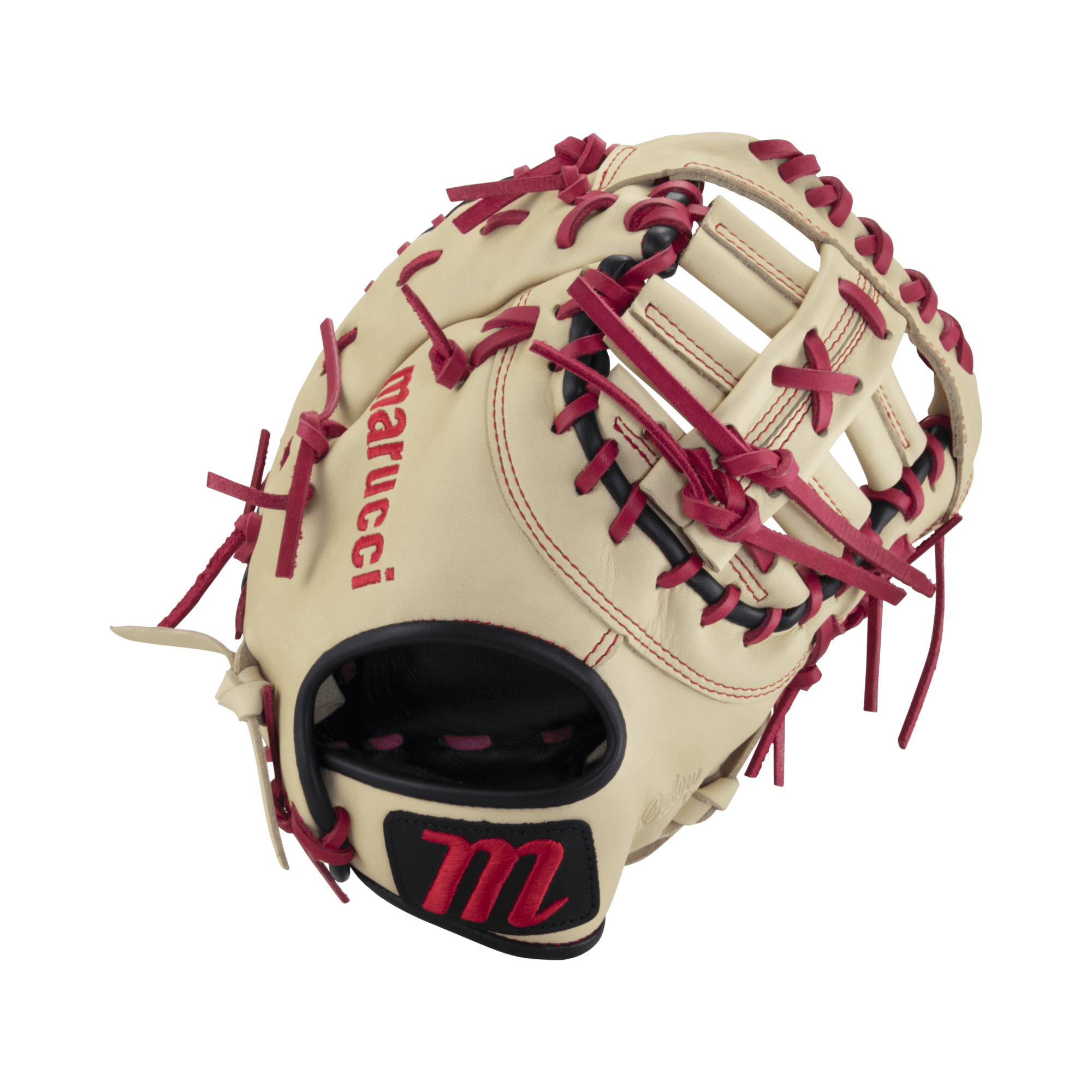 Marucci Oxbow M Type 38S1 12.75 First Base Mitt RHT, full-grain cowhide leather shell