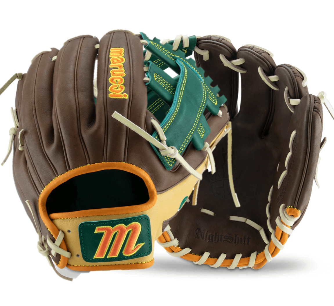 Marucci Nightshift Mallard II 11.5 inch baseball glove with M Type fit system