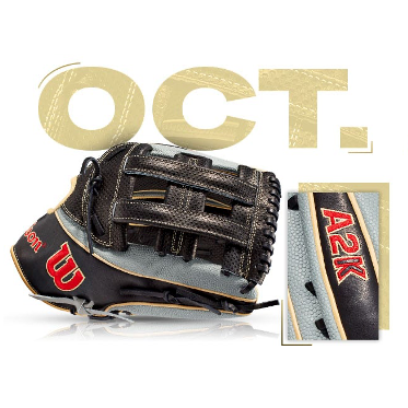 Wilson A2K 1799 SS glove, October 2020 edition, showcasing premium design and craftsmanship.