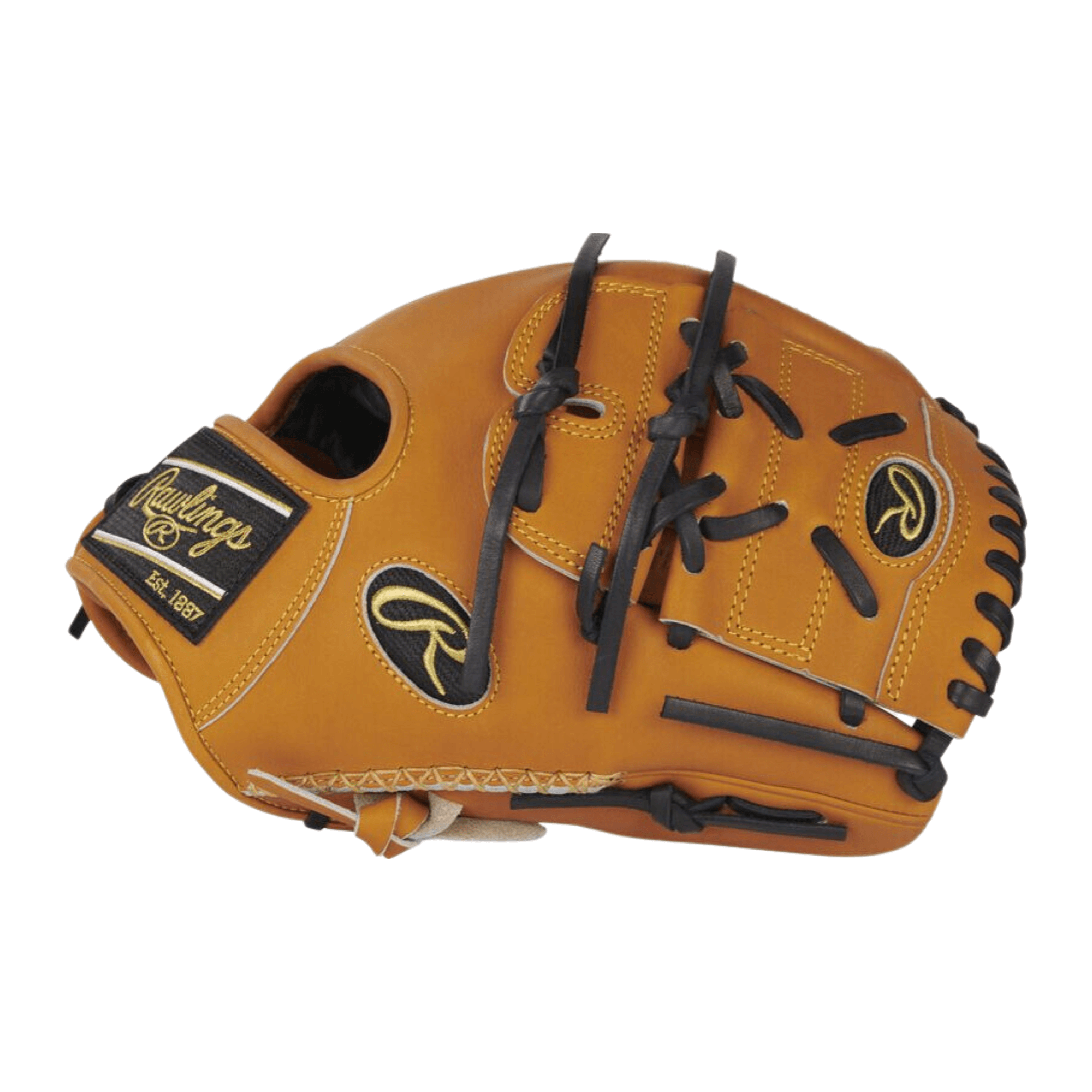 Rawlings Heart of the Hide 11.75-inch Pitcher's Glove LHT, Timberglaze color, ultra-premium steer-hide leather.