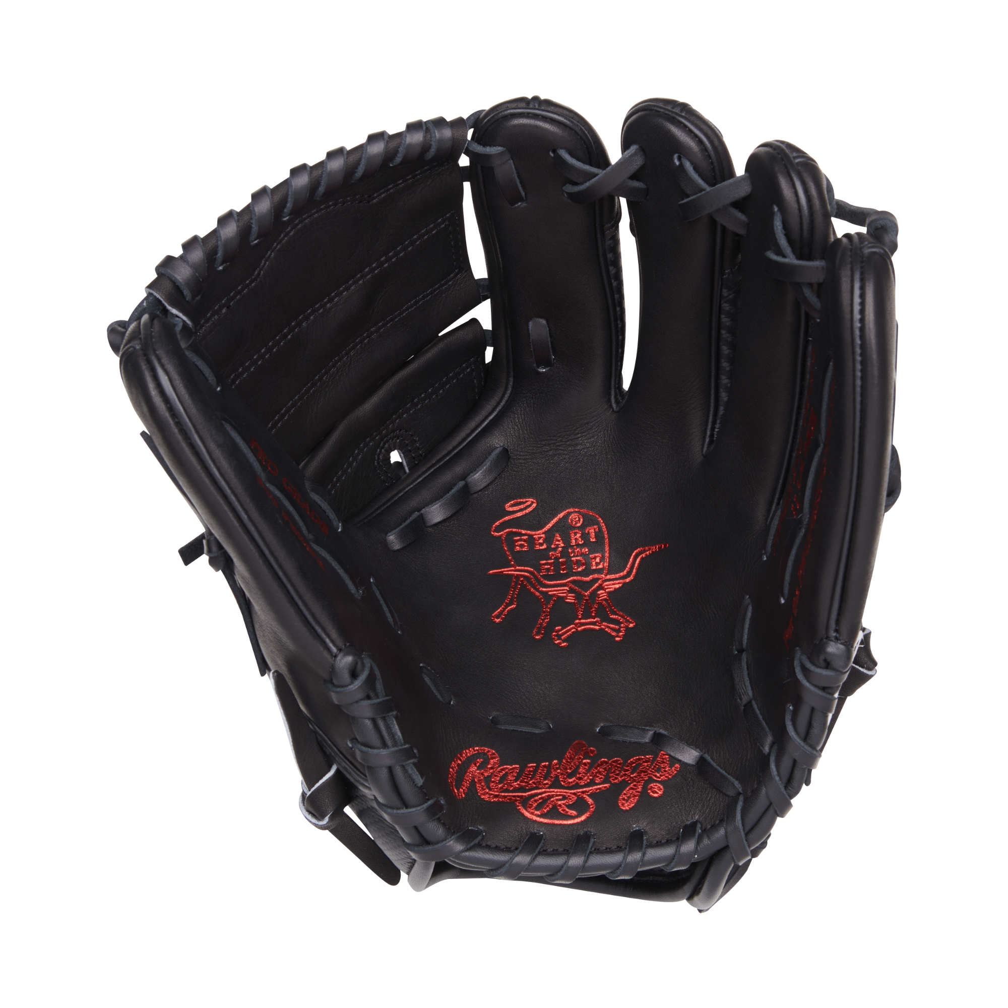 Rawlings Heart of the  Hide Series Infield/Pitcher's Glove 11.75" Black  LHT