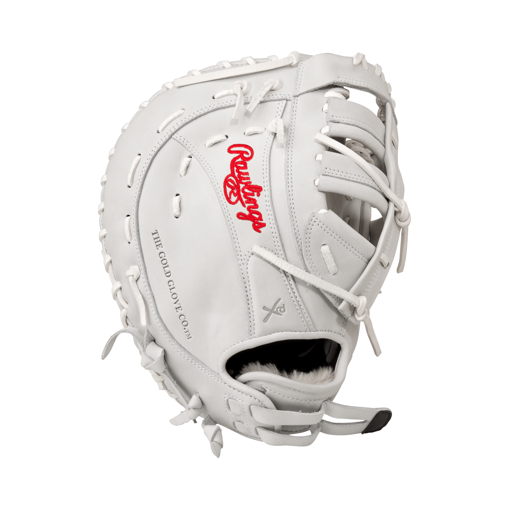 Rawlings Liberty Advanced Series FP 1B Mitt, Pull Strap, Single Post, RHT, 13, front view.