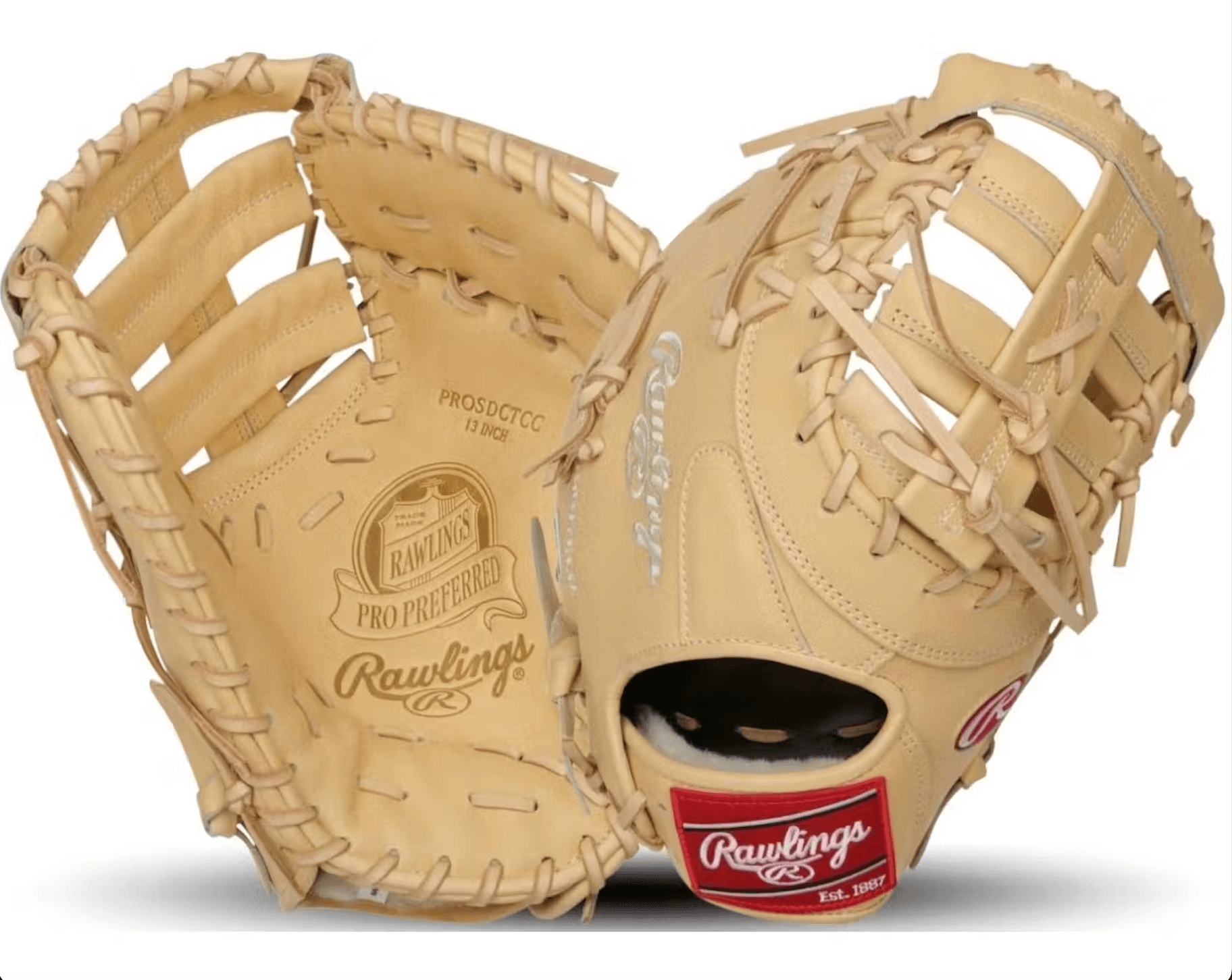 Rawlings Pro Preferred First Base Mitt, 13, premium kip leather, RHT