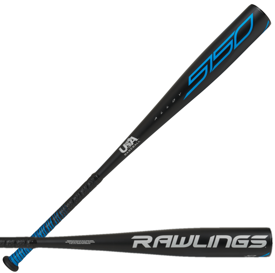 Rawlings 2021 5150 USA Baseball Bat (-10) with 2 5/8 big barrel design