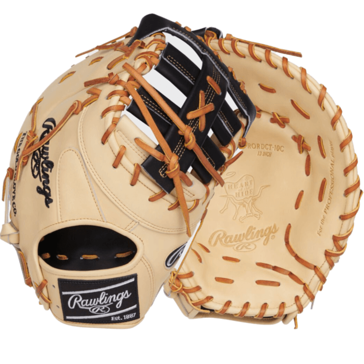 Rawlings Heart Of The Hide Series First Base Mitt 13" Camel/Black RHT