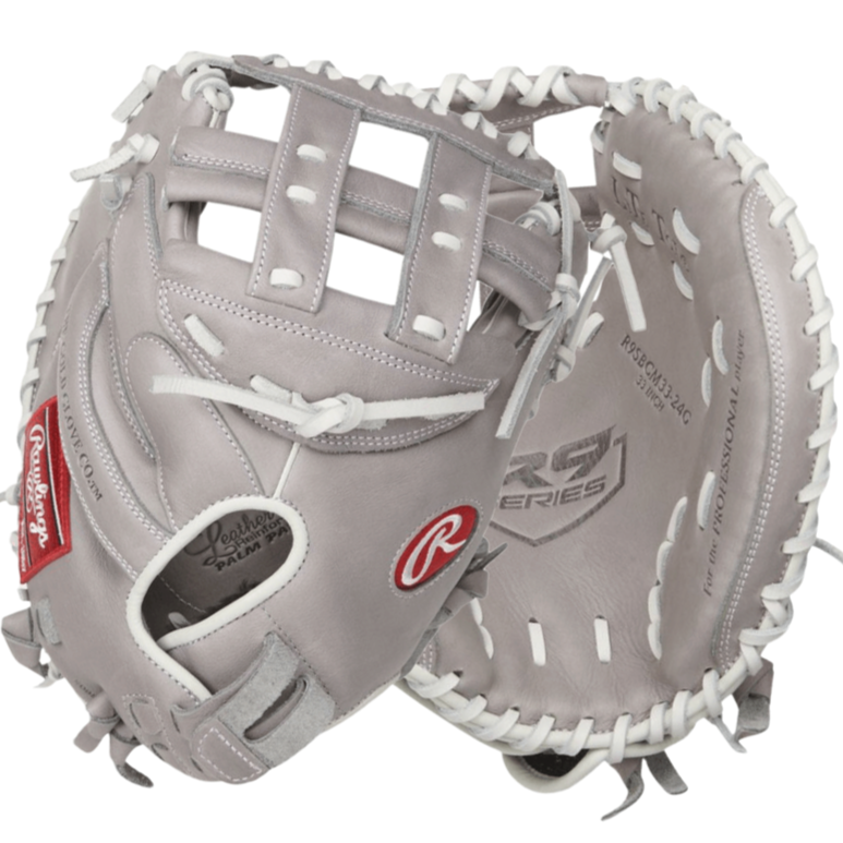 Rawlings R9 Series FP Catchers Mitt Pull Strap/Mod Pro H Web RHT 33"