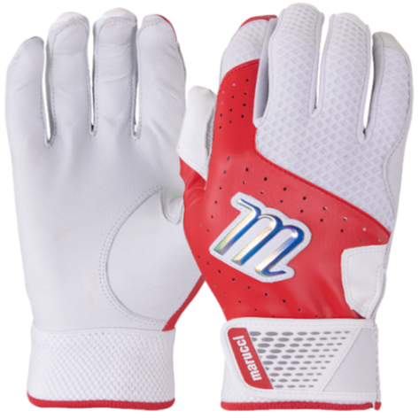 Marucci Crest Batting Glove Red