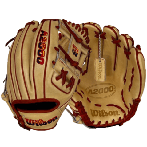 Wilson A2000 AZ Flag Logo 1786 BTL Exclusive 11.5 baseball glove with Arizona Flag design.