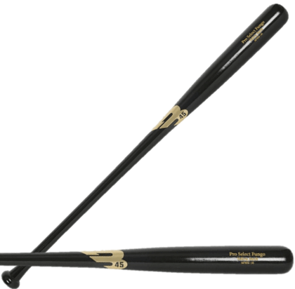 B45 Custom Fungo Bat designed for baseball coaches with a lightweight build for high accuracy during practice sessions.