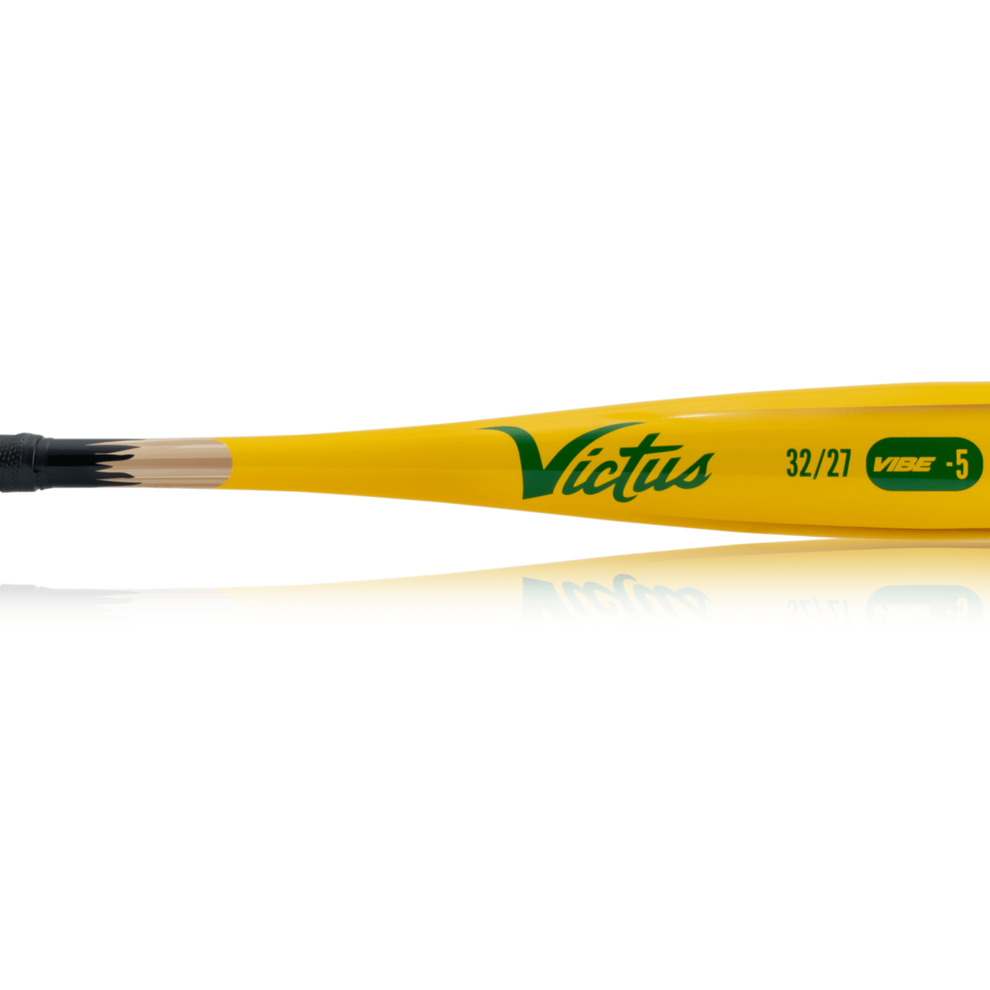 Aluminum Victus Vibe Pencil bat (-5), USSSA certified, with ergonomic handle and micro-perforated grip.