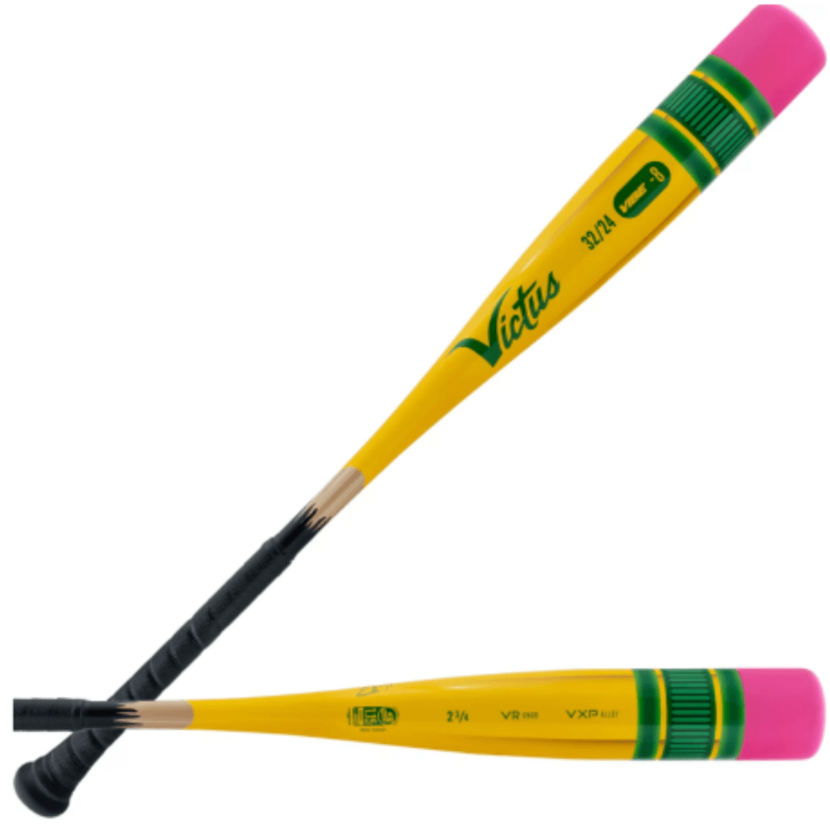 Victus Vibe Pencil -8 baseball bat with one-piece aluminum design