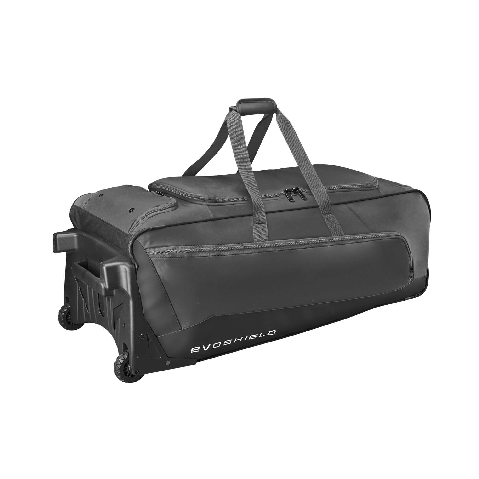 Evoshield Stonewall 2.0 Wheeled Bag with durable design and spacious compartments for sports equipment.