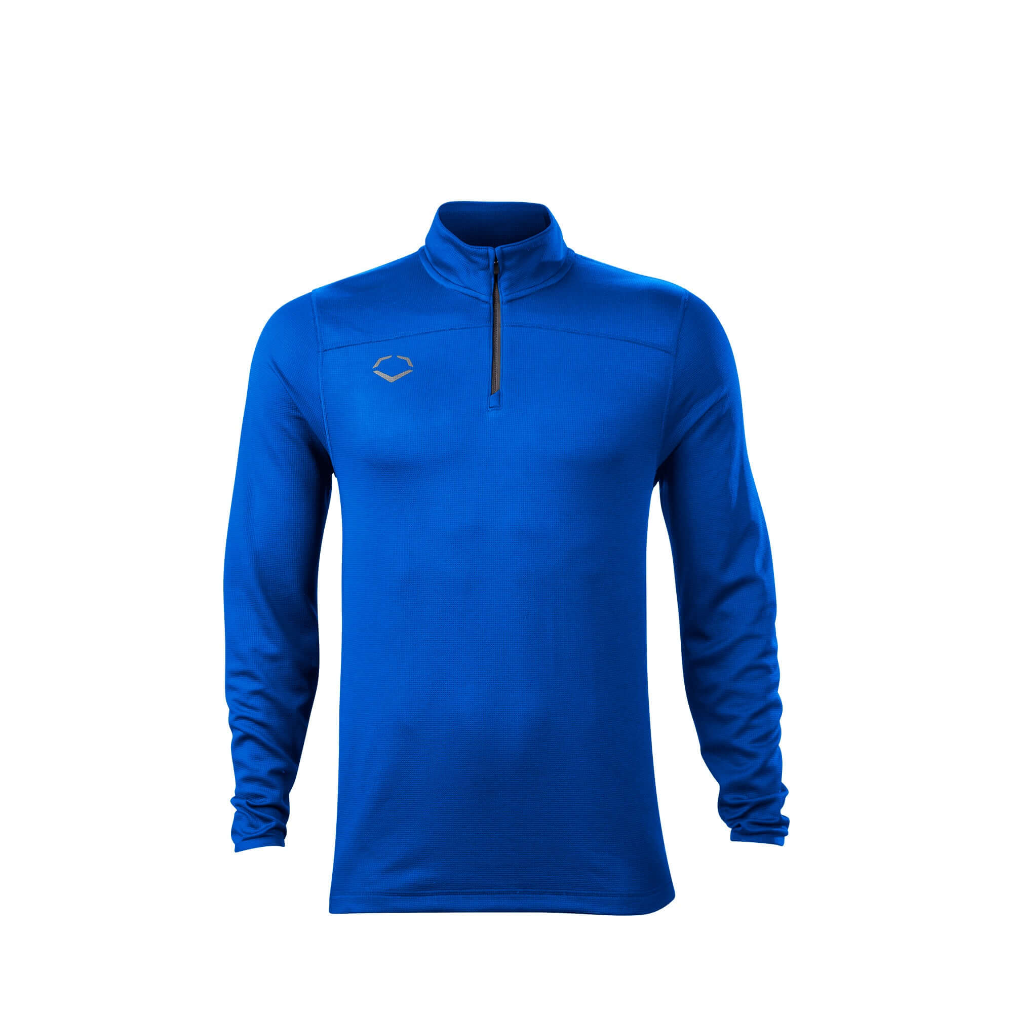 Top Royal blue athletic half zip pullover