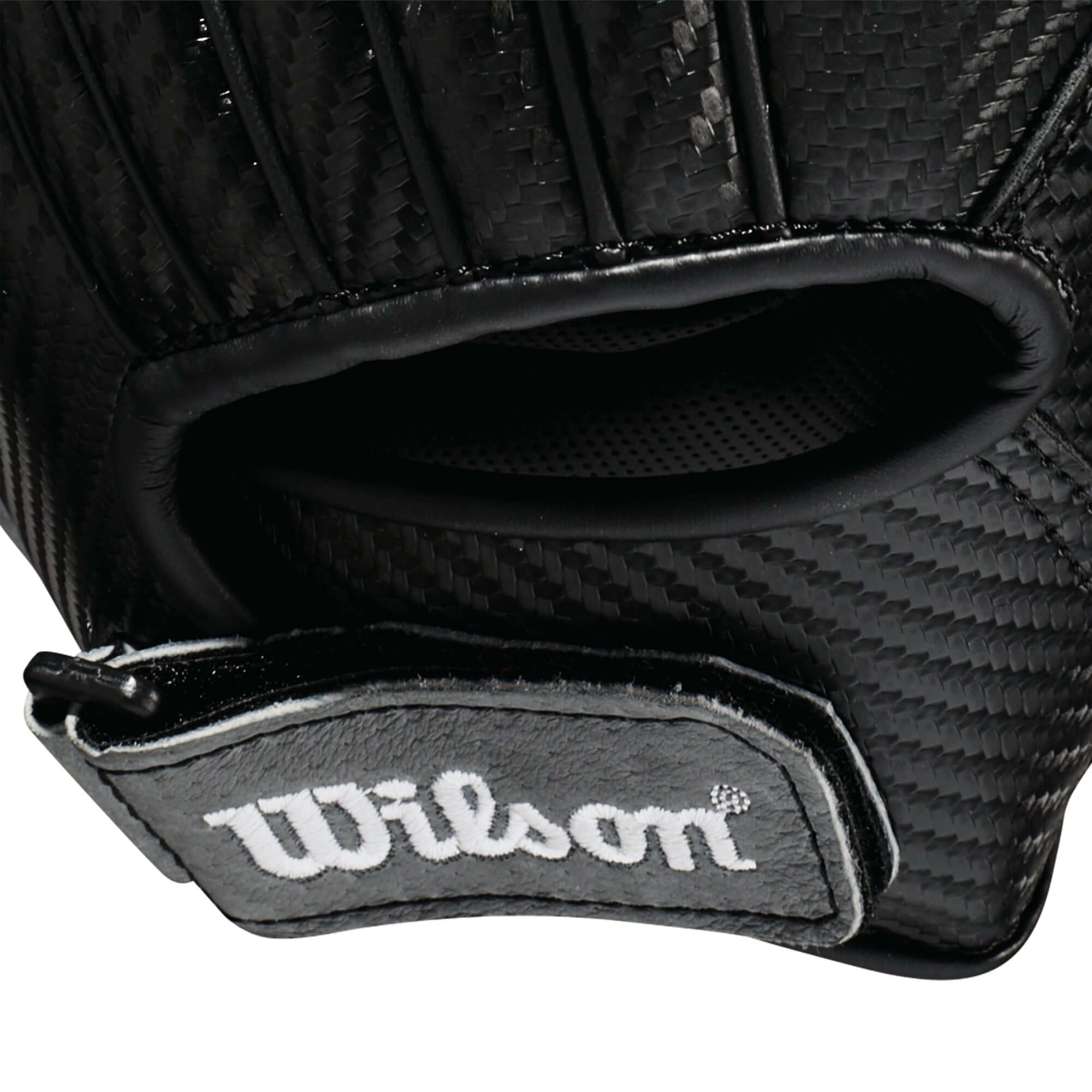 Wilson A360 12-inch baseball glove, black/carbon/white, LHT