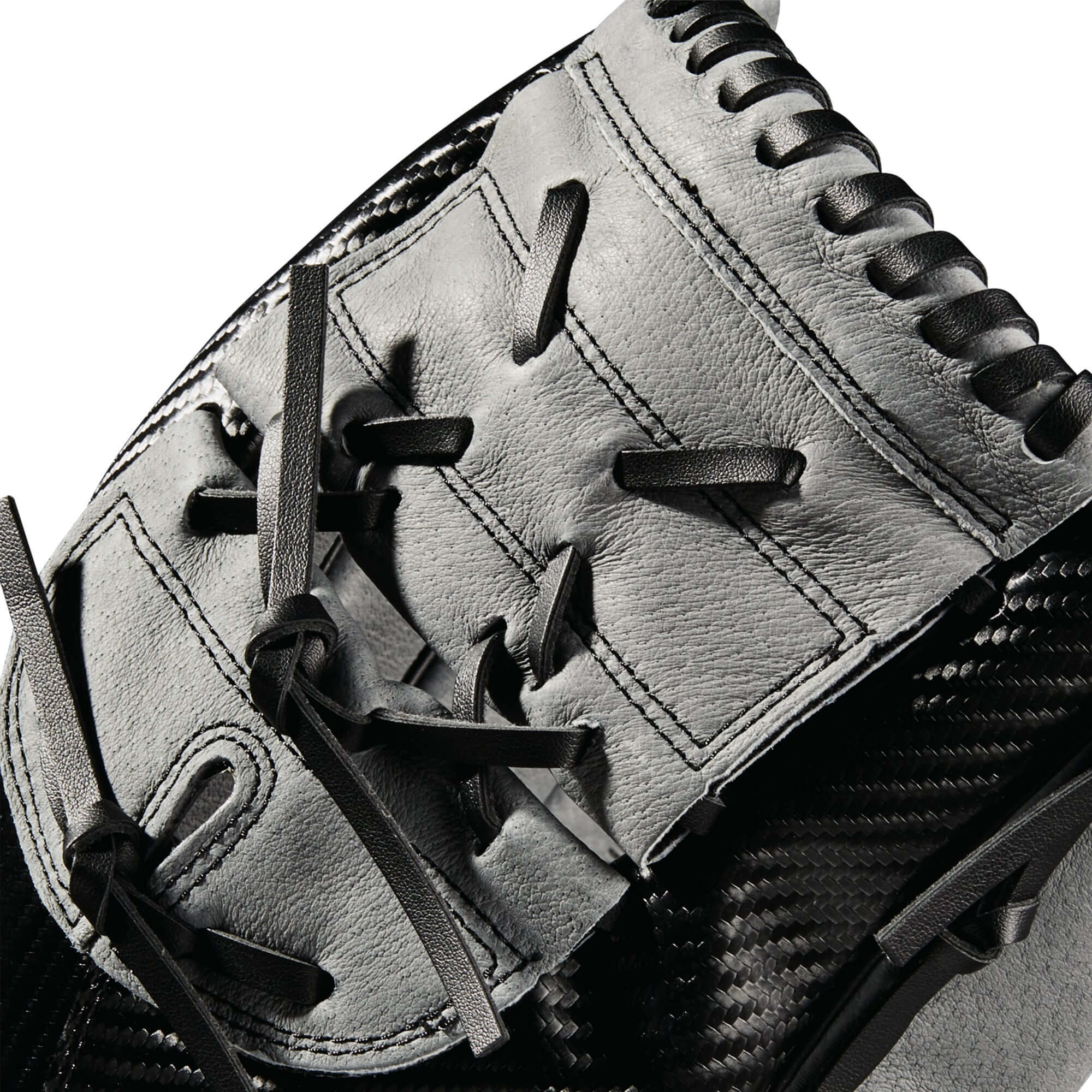 Wilson A360 12-inch baseball glove, black/carbon/white, LHT