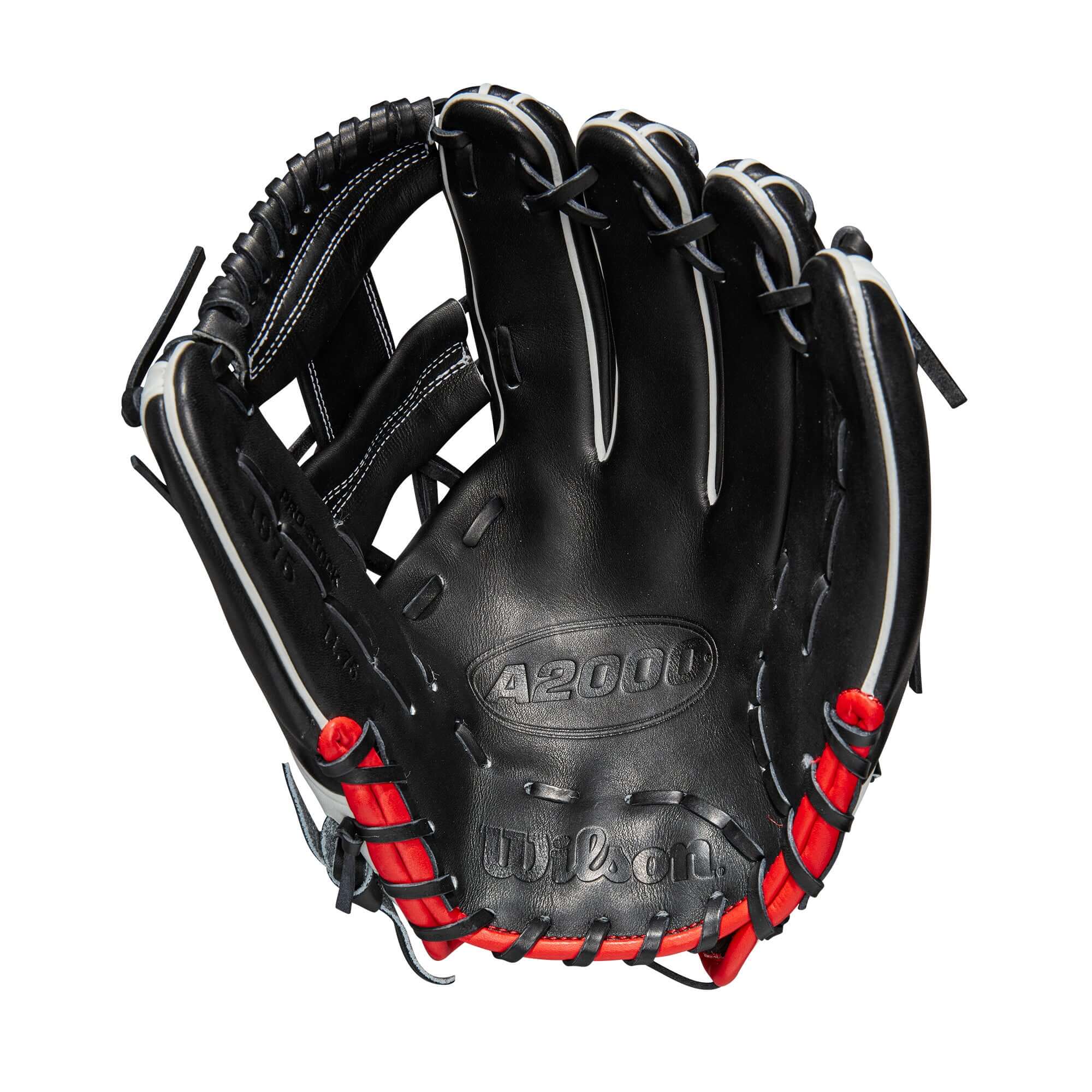 Red wilson baseball glove on sale