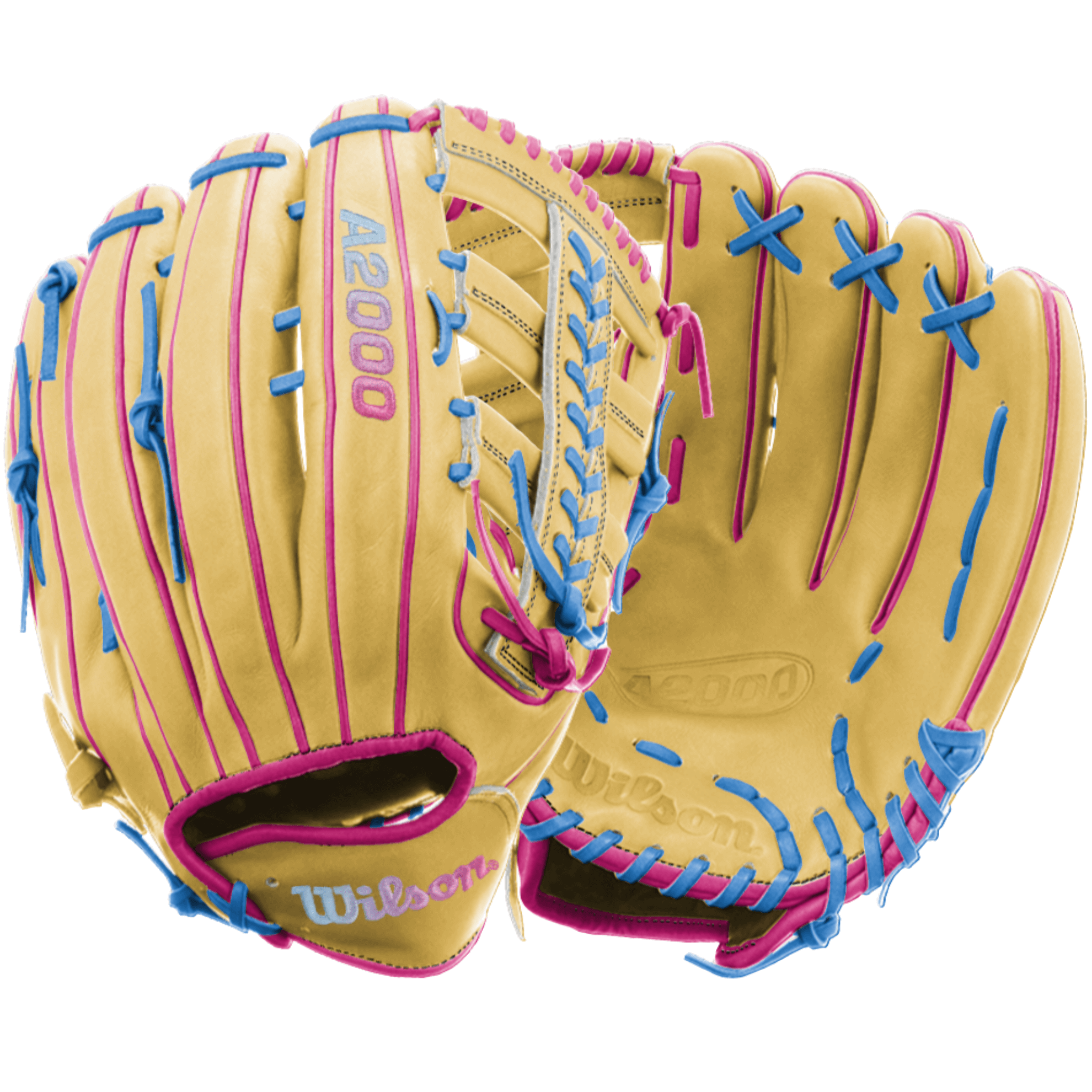 Wilson A2000 1810 12.75 BTL Limited Edition, showing front palm and robust backhand with premium features.