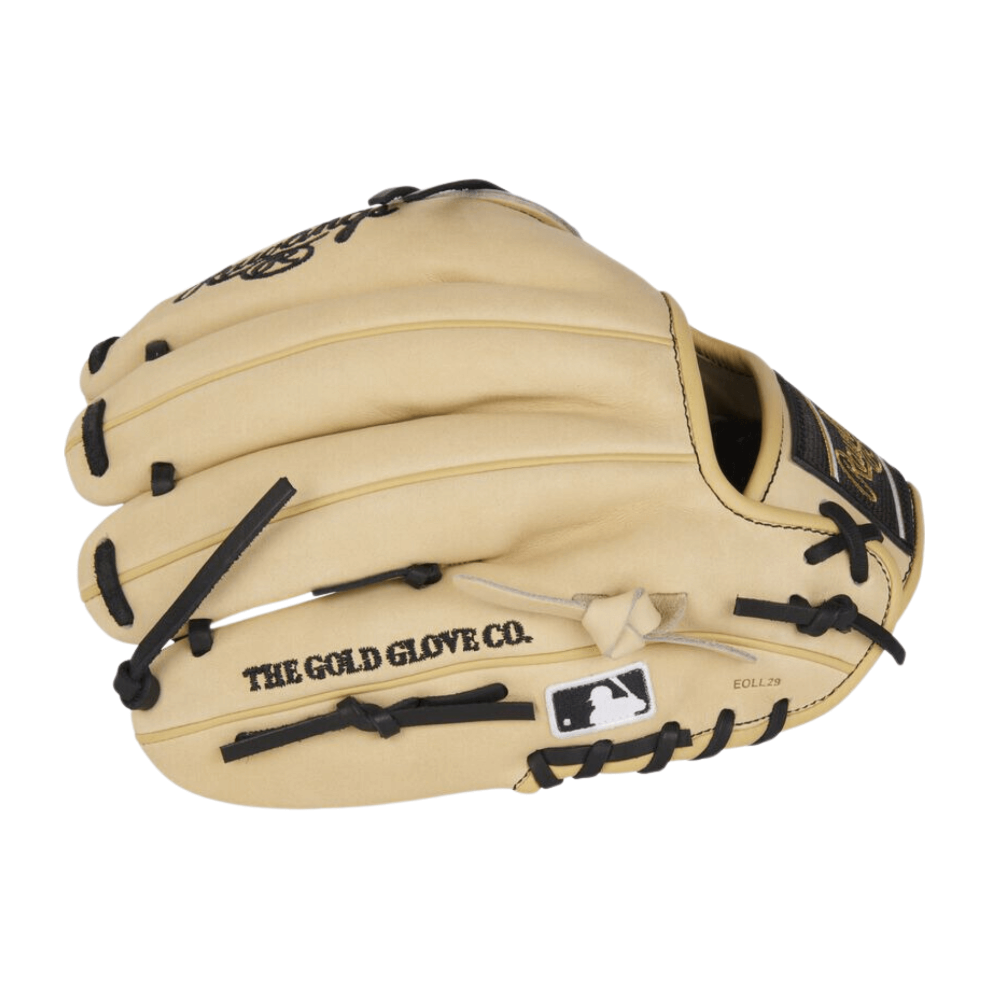 Rawlings Gold Glove Co. infield glove, 11.75 inches, camel and black, perfect for pitchers and infielders.