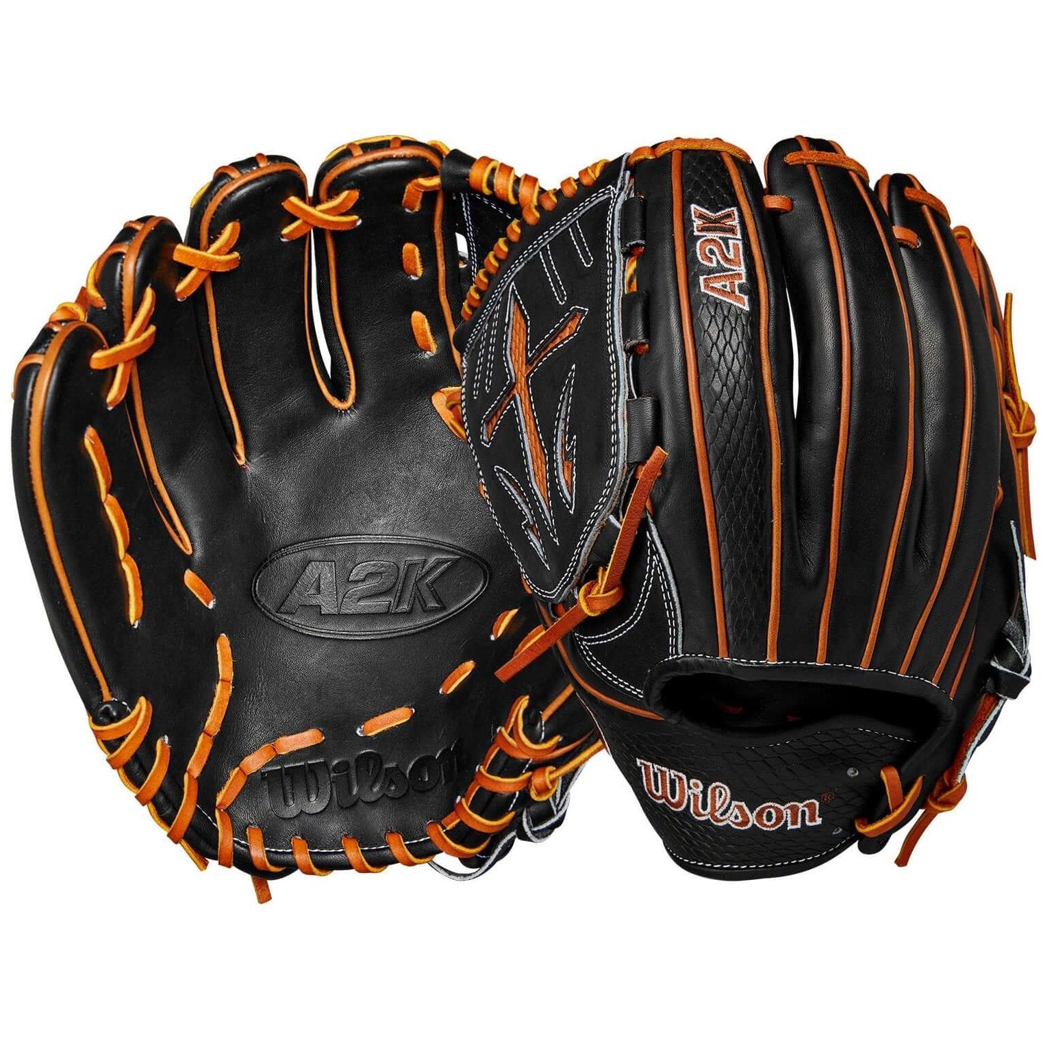 Wilson 2024 A2K B23 12 Pitcher's Baseball Glove LHT Front View