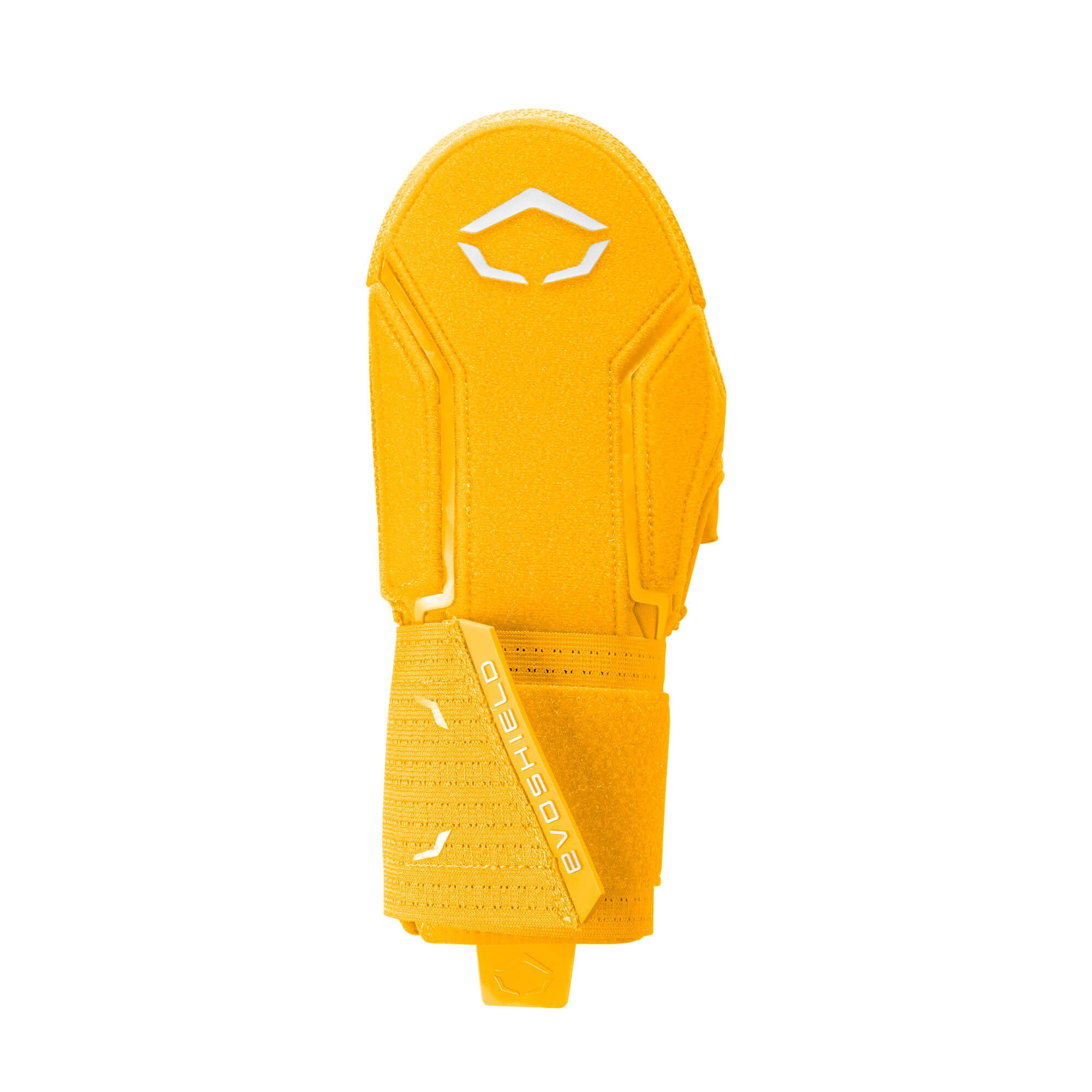 Evoshield Sliding Mitt 2.0 in vibrant yellow, designed for hands protection during base running.