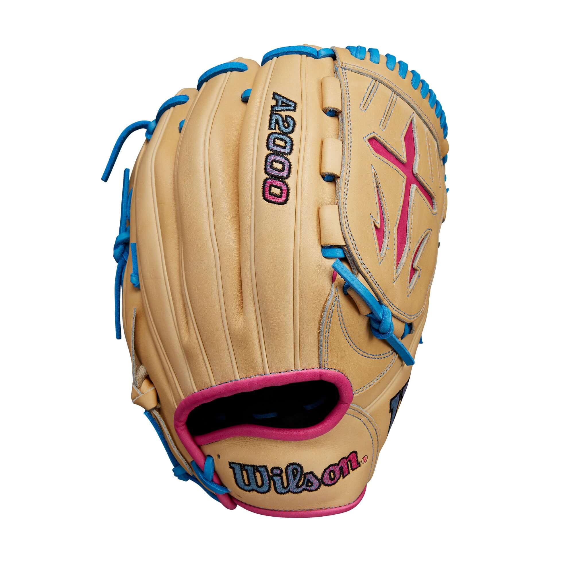 Wilson A2000 B23 Glove, Blonde Pro Stock Leather, 12-inch, August 2024