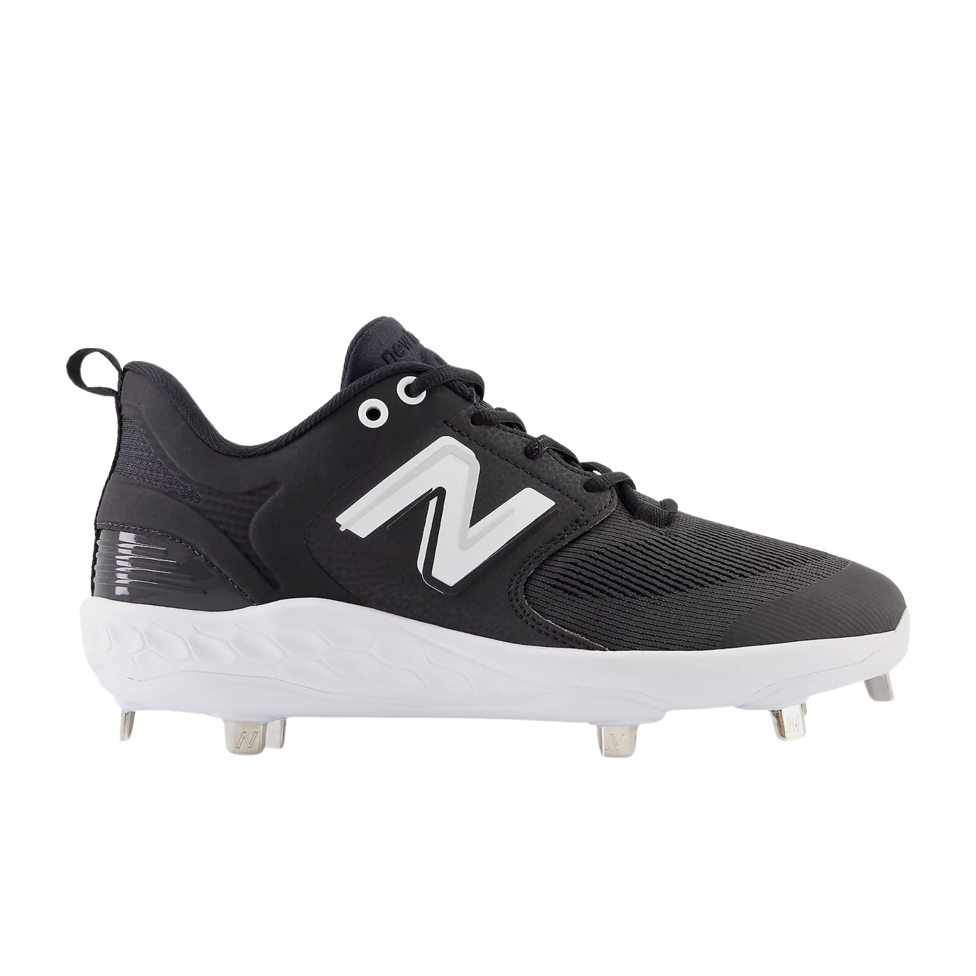 New Balance Fresh Foam X 3000 v6 Metal Baseball Cleats - Black