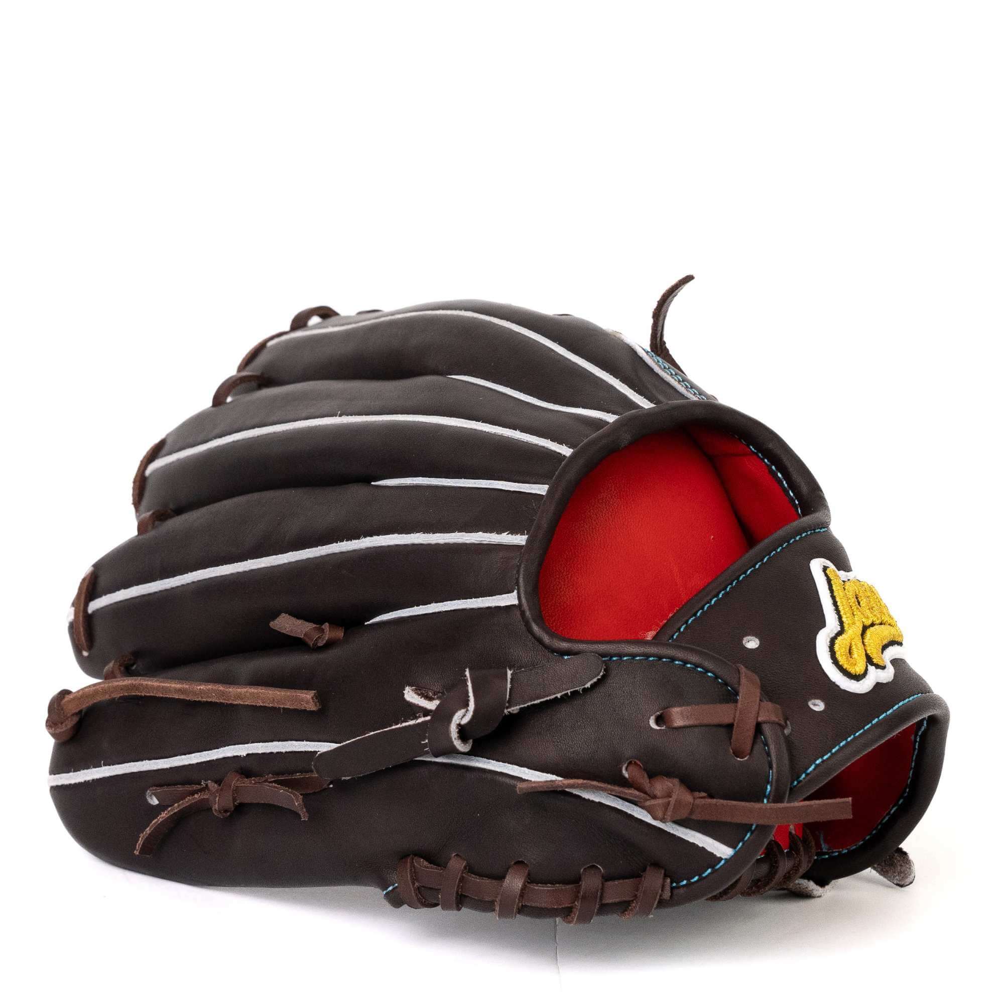 Jax EN-7 infield glove, 11.75 inches, chocolate leather, right-hand throw