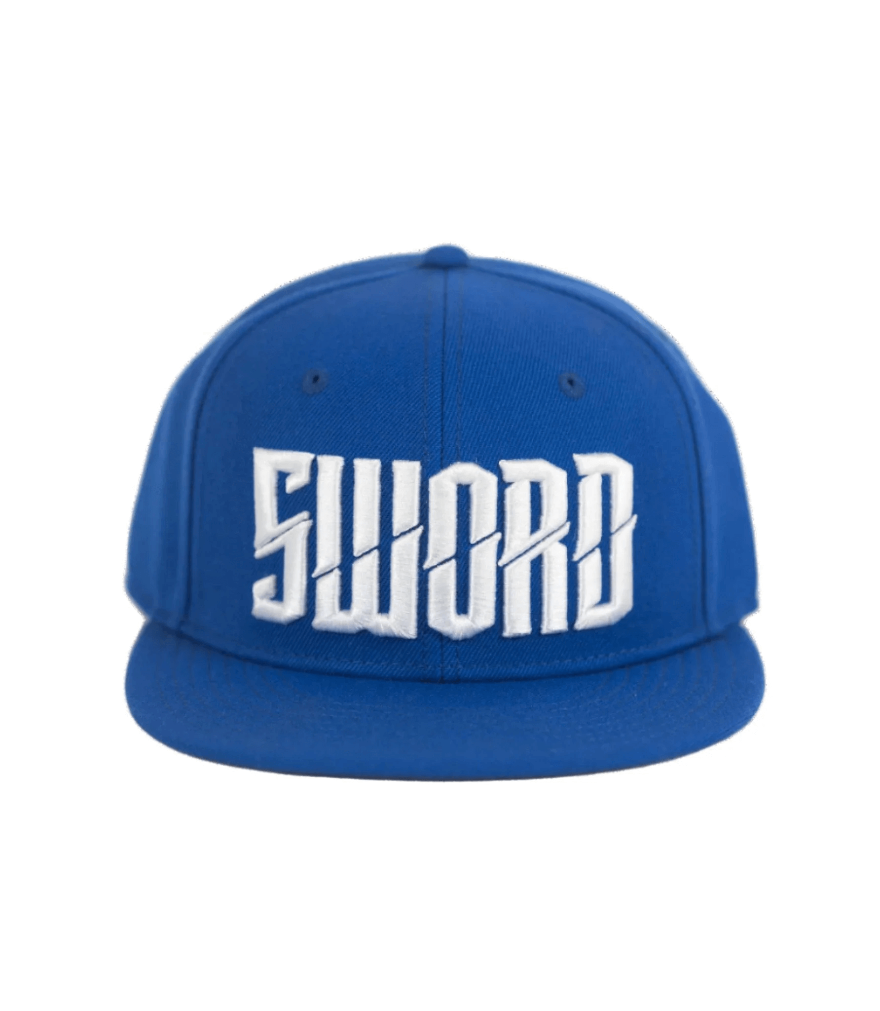 Bauer Outage Sword Snapback Hat in blue with bold "SWORD" design, perfect for game day and fan style.