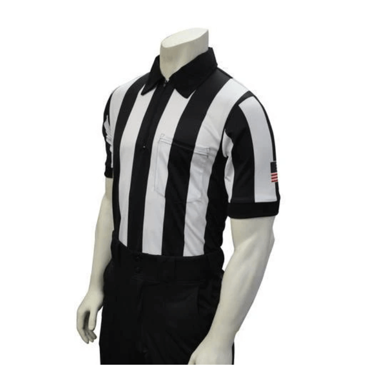 Smitty Football Short Sleeve Shirt with Flag on Sleeve for referees and football enthusiasts.