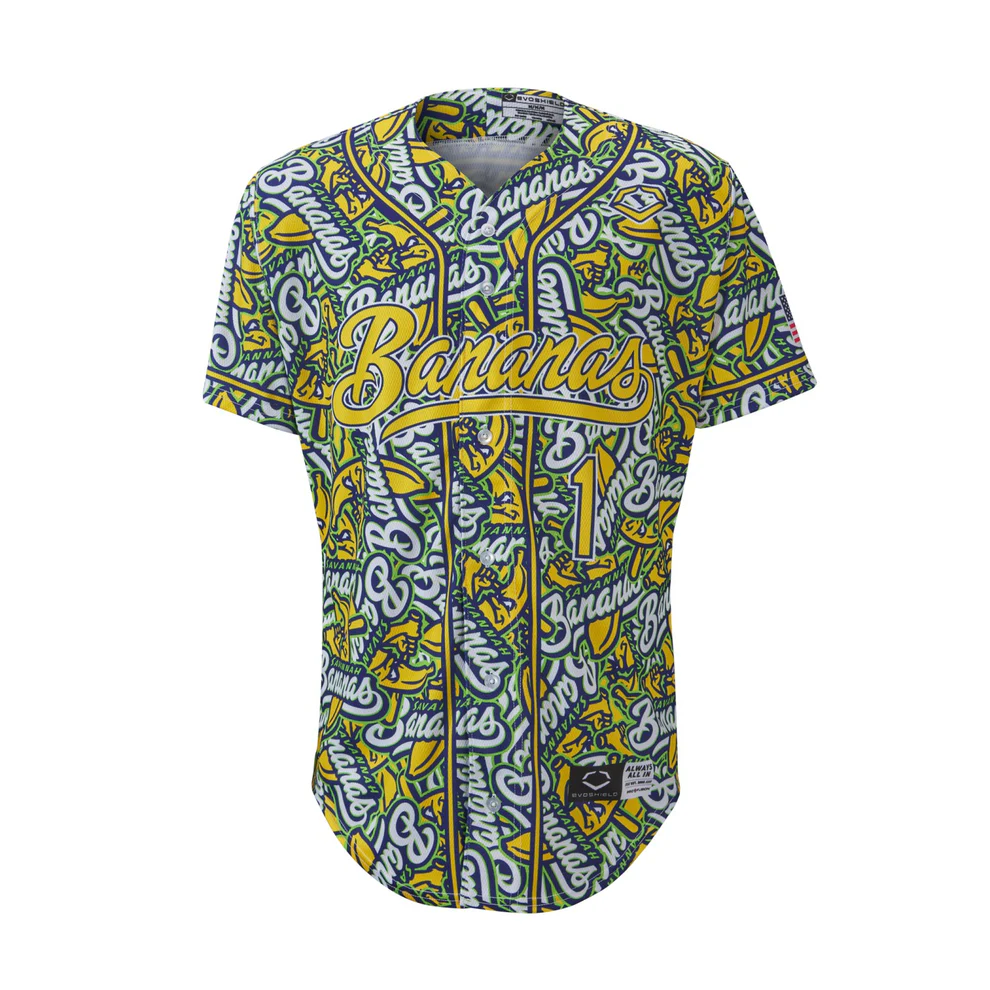 Evoshield Adult Bananas Replica Jersey Print