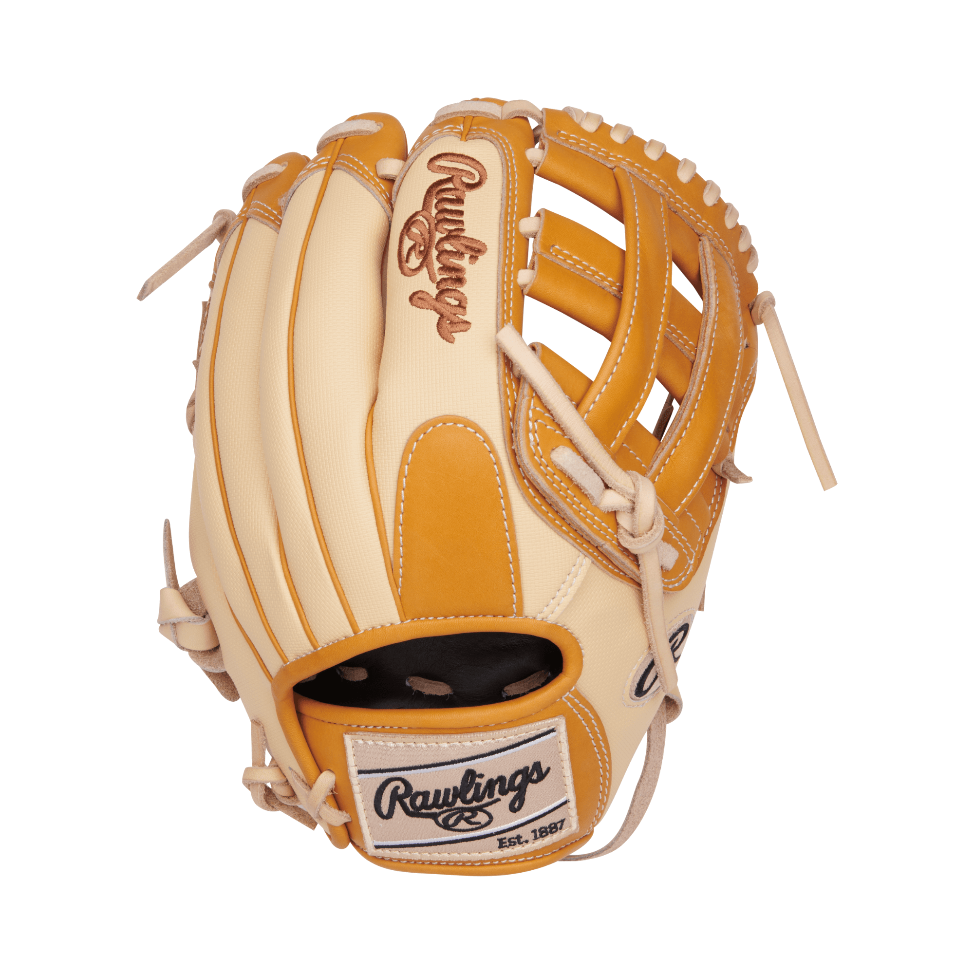 Rawlings Heart of the Hide 11.75-inch infield glove camel and tan leather