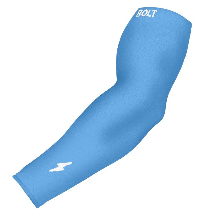 Bruce Bolt Graduated Compression Premium Arm Sleeve Baby Blue